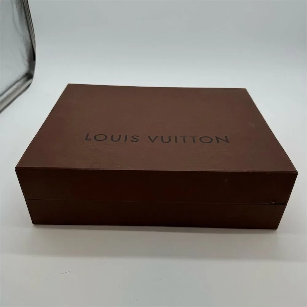 Louis Vuitton Brown Luxury Gift/Accessory Box Empty Storage Decor
